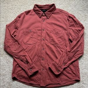 Banana Republic Men’s Slim Fit Button Down Long Sleeve Collared Shirt Size L